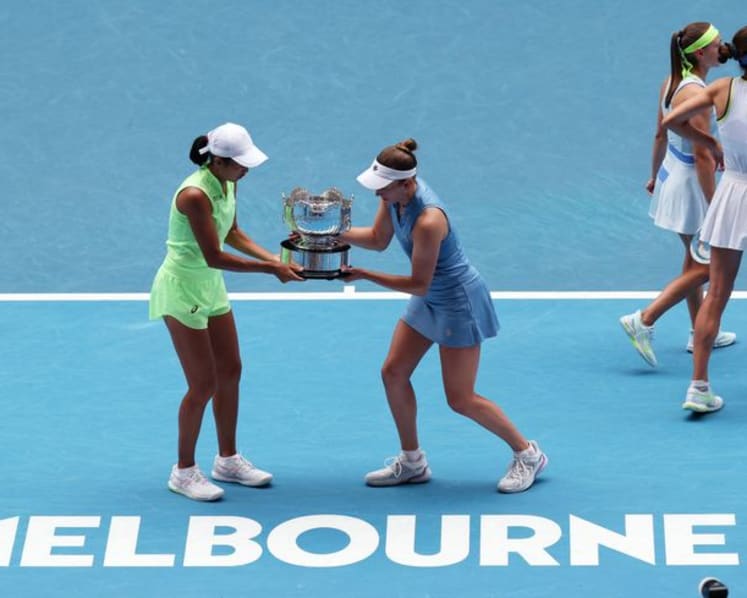 Mertens and Zhang win Australian Open women's doubles crown