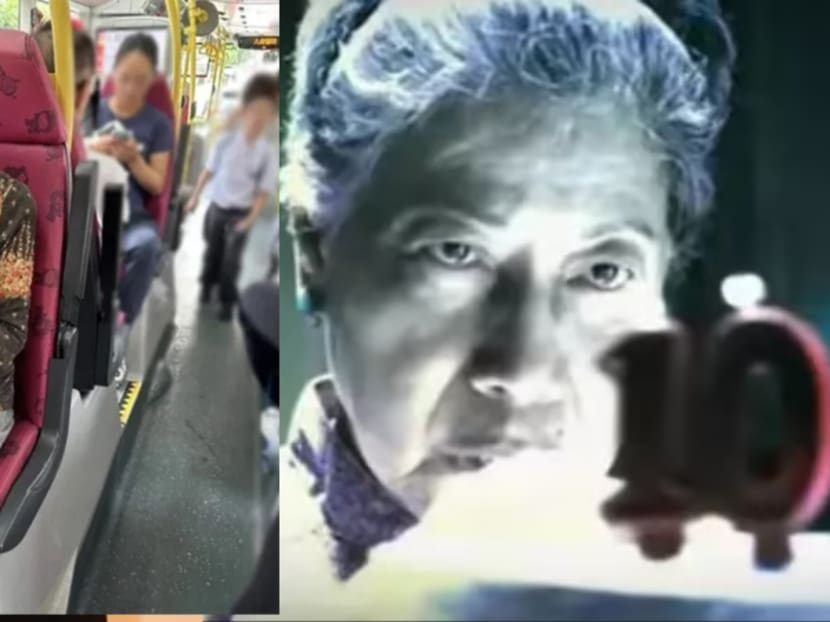 Netizen jokes about seeing 'Queen of Horror' Law Lan, 90, on the bus during Hungry Ghost Month; gets told off by Internet