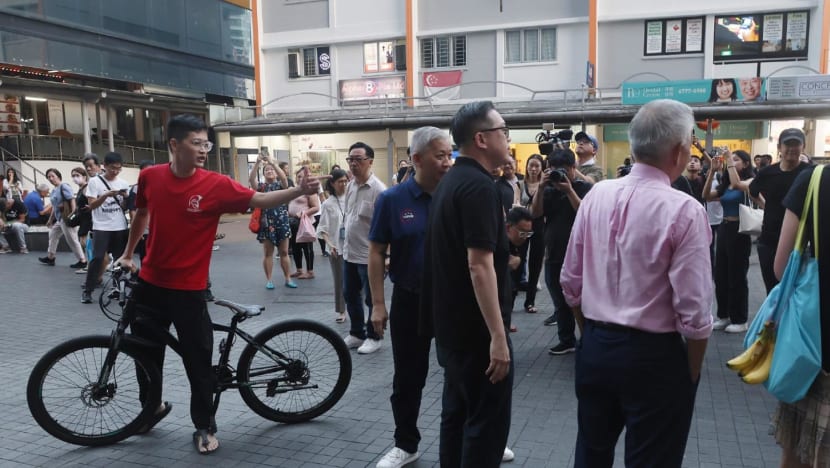 PE 2023: Cyclist who heckled Ng Kok Song in Clementi arrested under Mental Health Act, taken to IMH