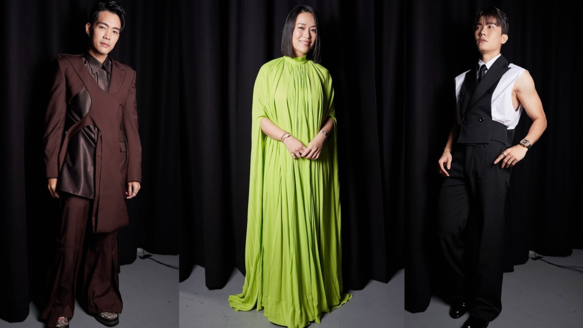 Rebecca Lim Had Trouble Finding A Dress To Wear, Desmond Ng