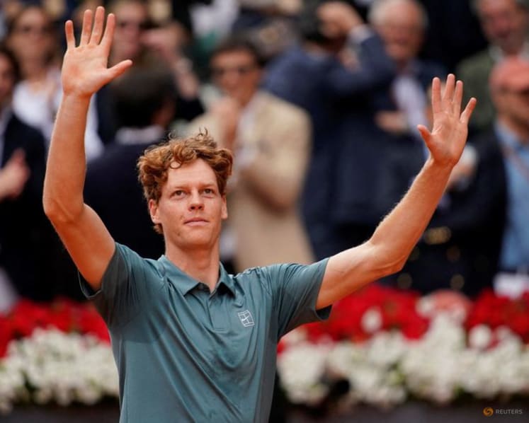 Sinner thrashes Zverev in Madrid to claim record fifth successive Masters title