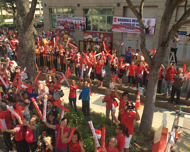 Singapore's Paralympians feted with celebratory parade