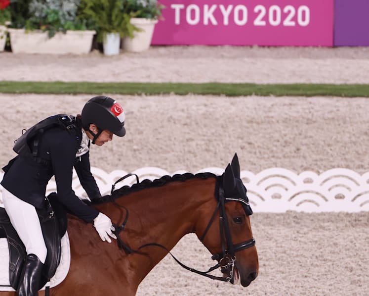 Singaporean equestrian Laurentia Tan finishes 5th in dressage individual freestyle test at Paralympics