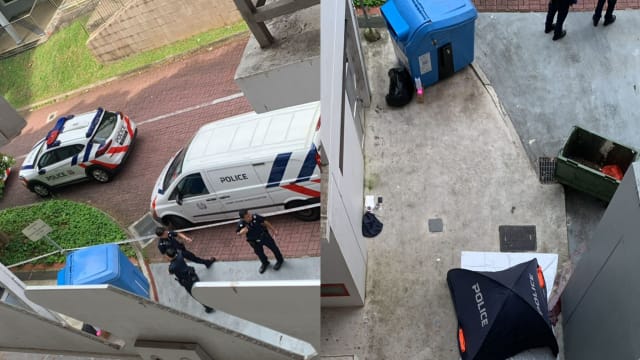 直落布兰雅组屋青年坠亡 警方排除他杀