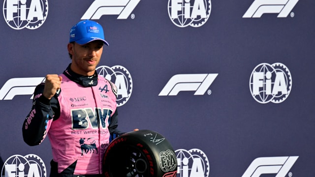 F1意大利大奖赛：阿尔卑加斯利夺职业生涯首杆位