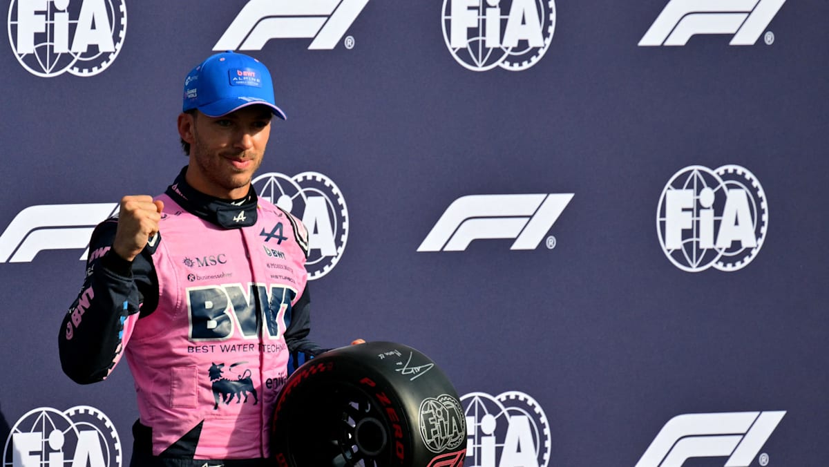 F1意大利大奖赛：阿尔卑加斯利夺职业生涯首杆位