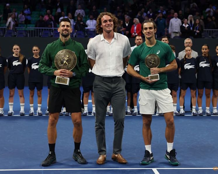 Ageless Djokovic wins 101st title after marathon final with Musetti in Athens