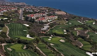 Armed man arrested at Trump LA golf course before president's visit