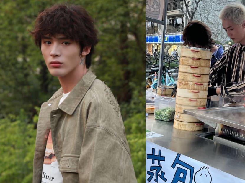 25-year-old idol survival show contestant now sells steamed buns by the road