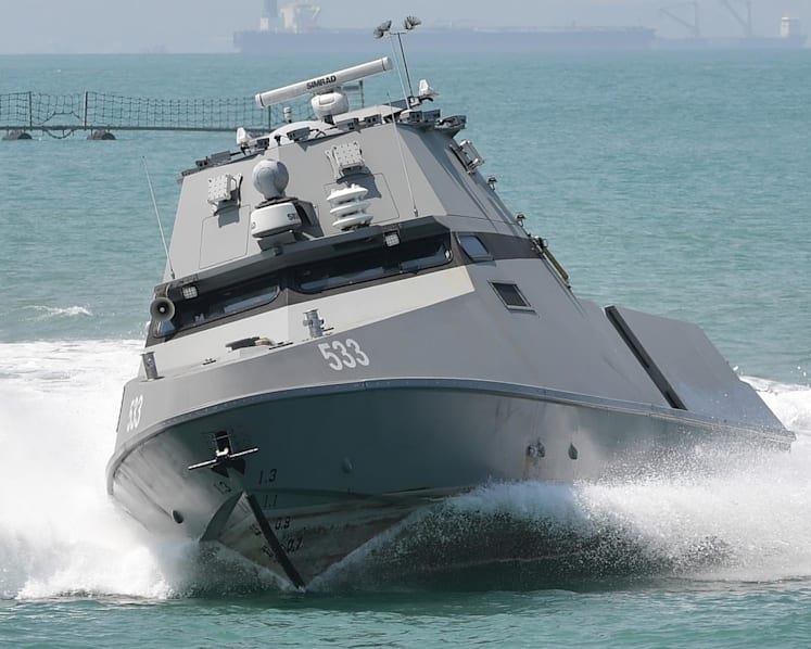 Singapore Navy to use more of AI, unmanned tech as new chief urges young 'digital natives' to hop on board