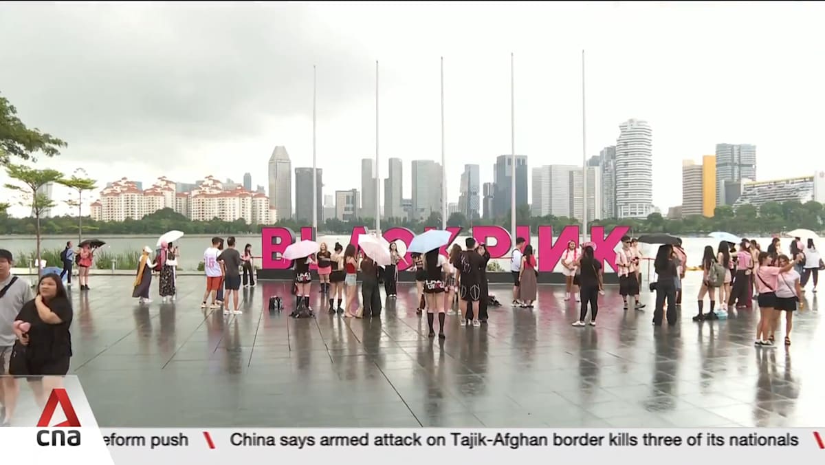 Blackpink kicks off three consecutive shows at Singapore's National Stadium