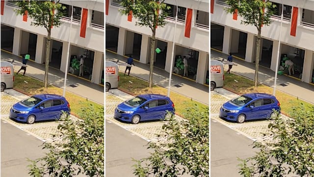 送货员卸货时乱丢包裹 Lalamove：正调查事件