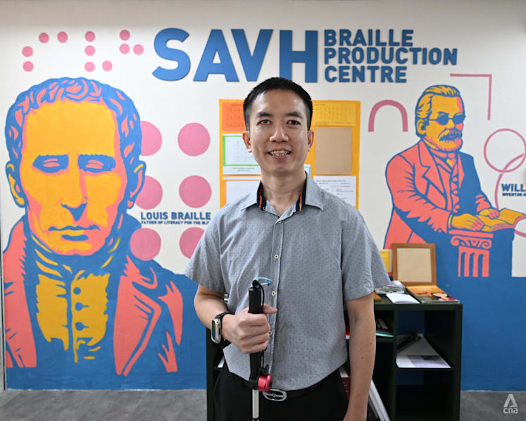 From text to touch: The braille centre in Singapore helping the visually impaired connect with words