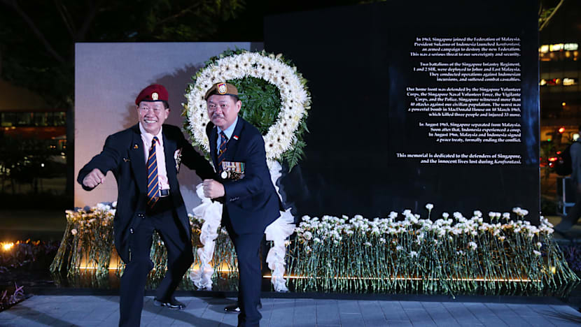 Memorial to heroes of Konfrontasi unveiled
