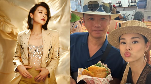 胡杏儿晒照“腹部处比心”　让胡定欣、杨茜尧猜她怀上第4胎！