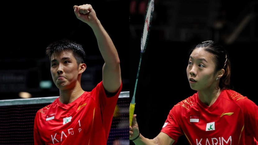 Crowd favourites Loh Kean Yew, Yeo Jia Min overcome tough opponents to progress at Singapore Open