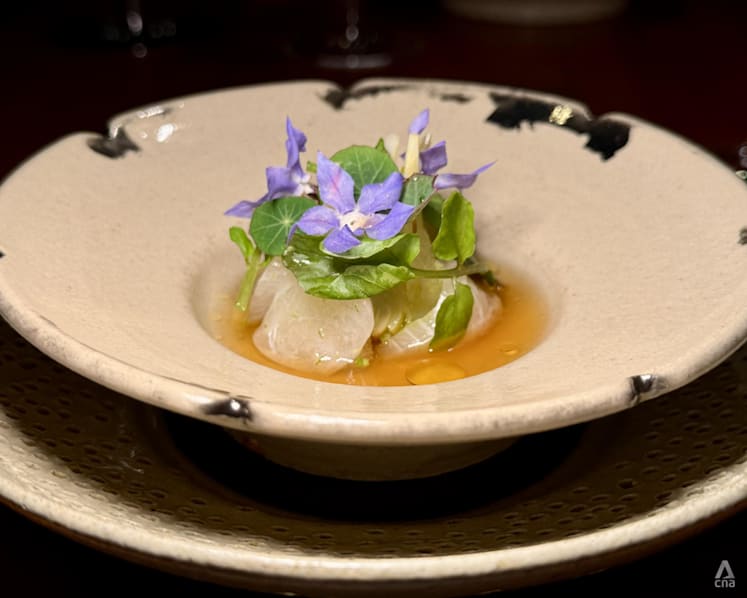 Michelin-starred Restaurant Zen Singapore reopens