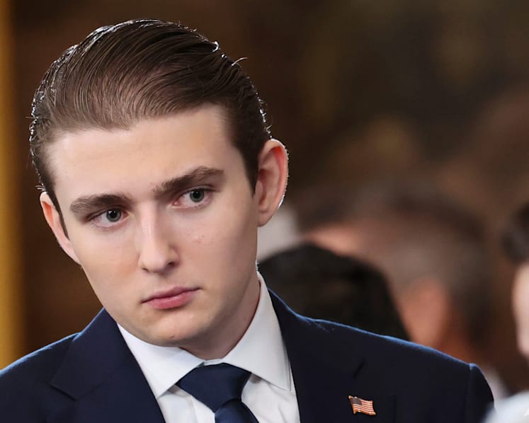 Assailant convicted after Barron Trump calls London police to report crime he saw on video