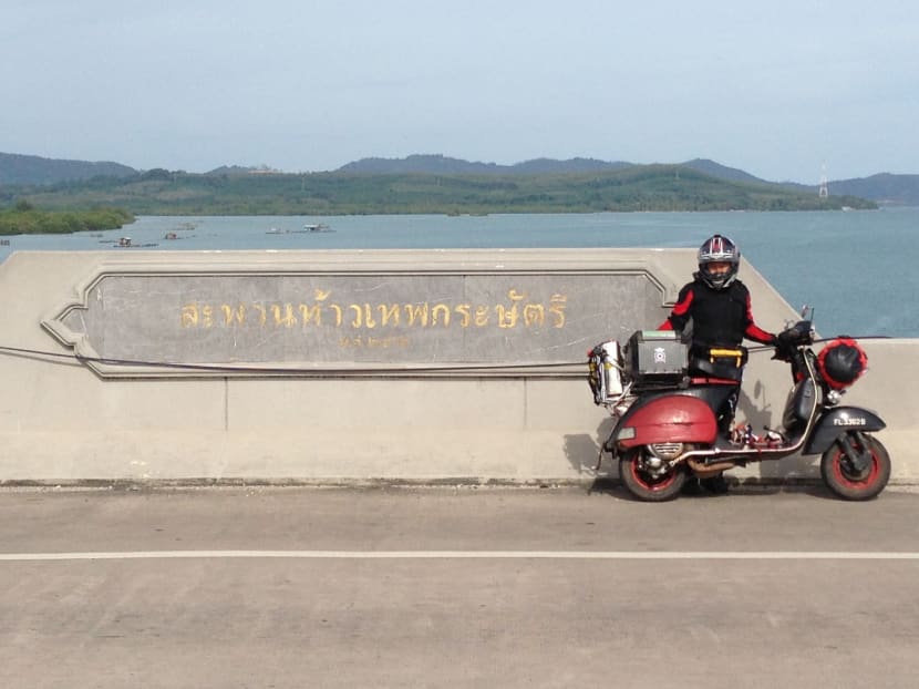 Scooting around the world on a Vespa