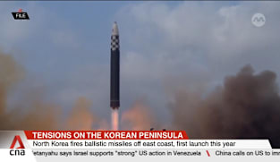 North Korea fires ballistic missiles off east coast 