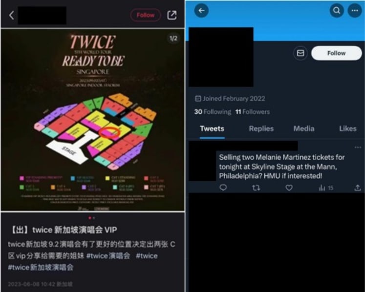 Police warn of resurgence of concert ticket scam as at least 462 lose over S$480,000 since January