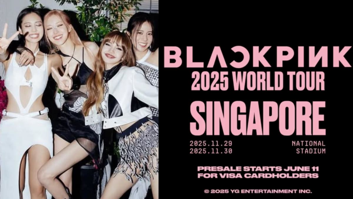 TikTok ad by Visa seemingly shows Blackpink will stage concert in Singapore  in November - CNA Lifestyle