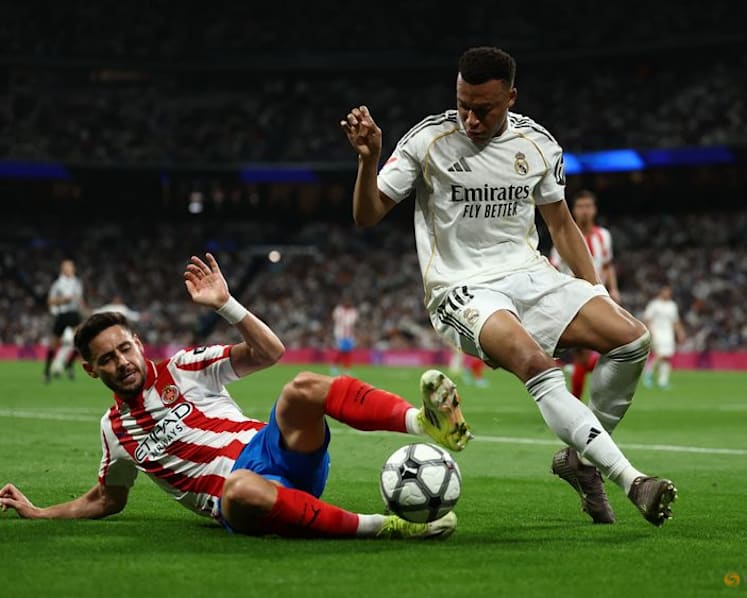 Real Madrid title hopes hit by 1-1 draw with Girona at Bernabeu