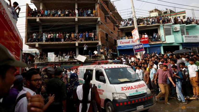 At least 19 killed, scores injured as Bangladesh Air Force jet crashes into college campus