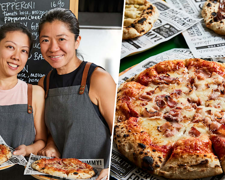 “I Seldom Visited Hawker Centres,” Says Manager-Turned-Hawker Who Now Runs Pizza Stall With Ex-Colleague
