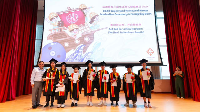 约400人出席华助会功课督导小组结业礼暨家庭日活动