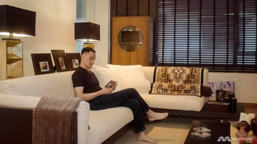 The Singapore home with a great glass elevator in the middle of it all