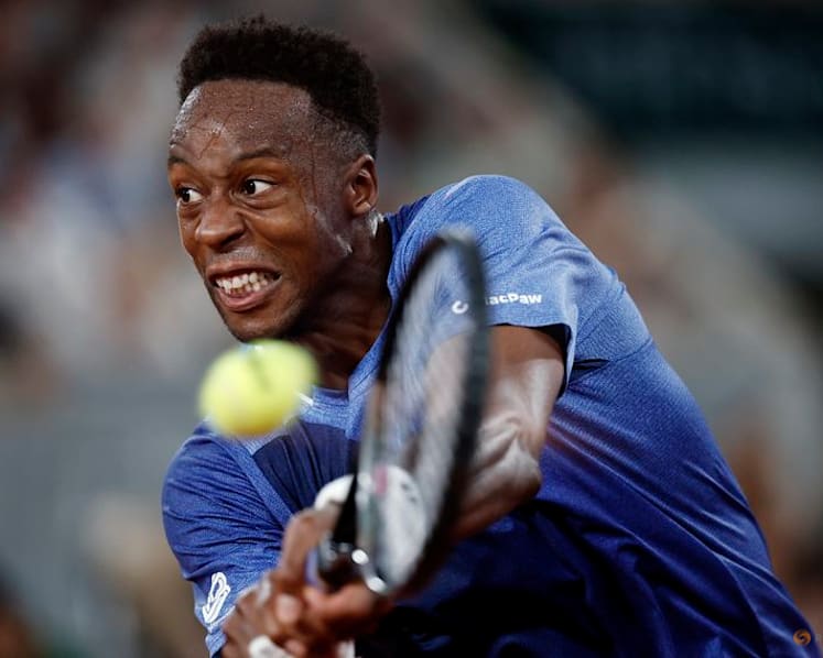 French showman Monfils bids adieu to Roland Garros after loss to Gaston