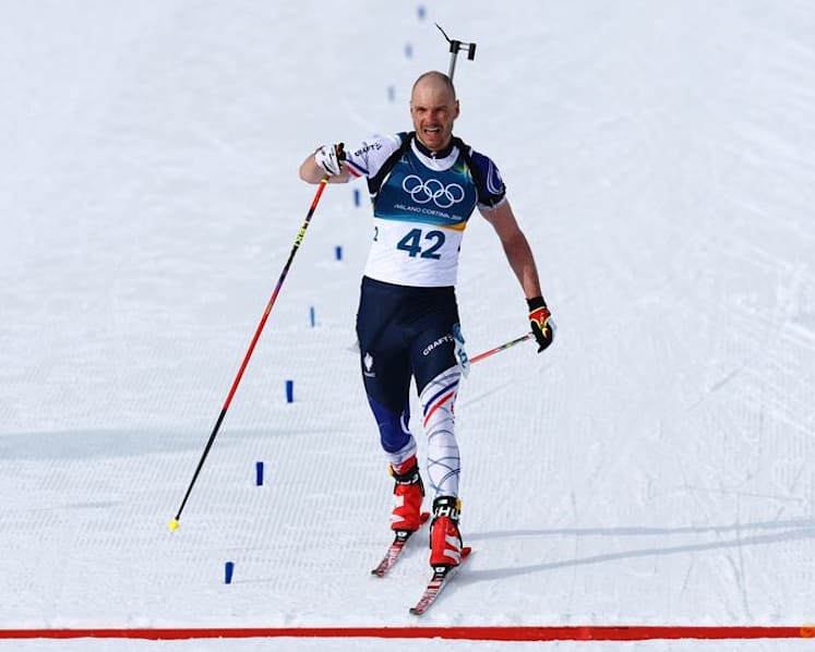 Biathlon-No regrets for France's Jacquelin despite podium near miss