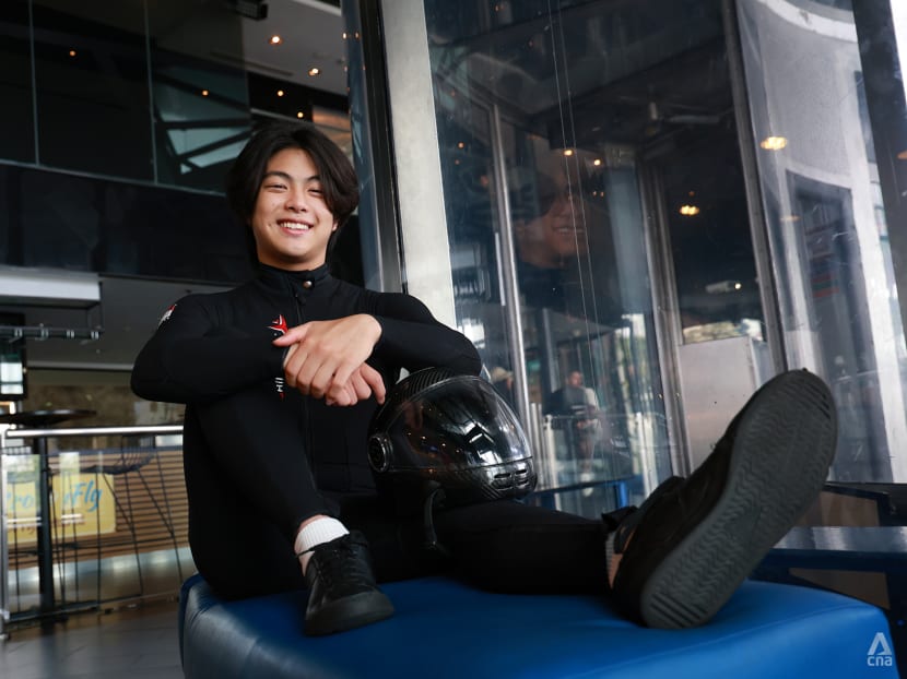World Cup indoor skydiving champion at 15, Singapore's Kai Minejima-Lee is now setting his sights even higher World Cup indoor skydiving champion at 15, Singapore's Kai Minejima-Lee is now setting his sights even higher