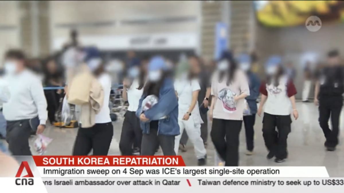 South Korean workers detained in US immigration raid return home - CNA