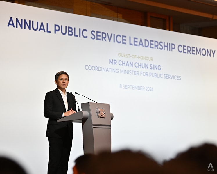 Public servants need to shift from doing things ‘for’ Singaporeans to ‘with’ them: Chan Chun Sing