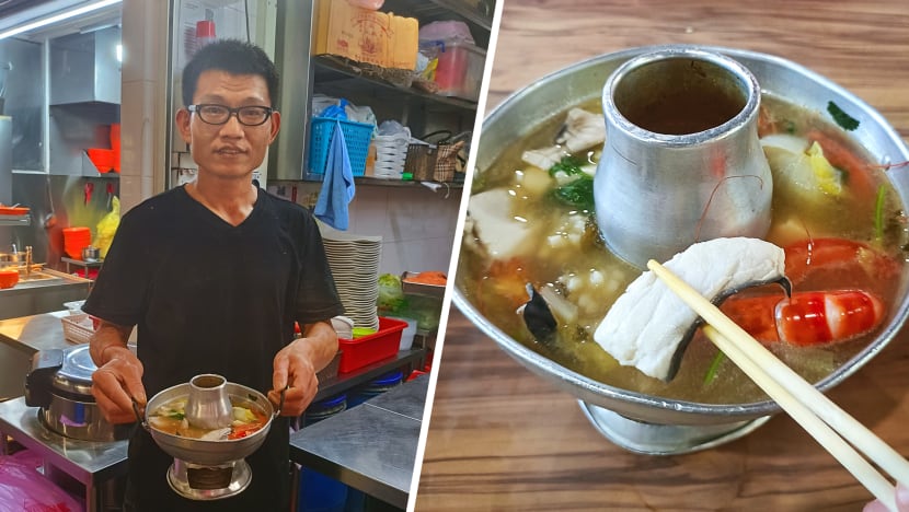 Value-For-Money $6.50 Mini Seafood Steamboat At Geylang Bahru Hawker Stall