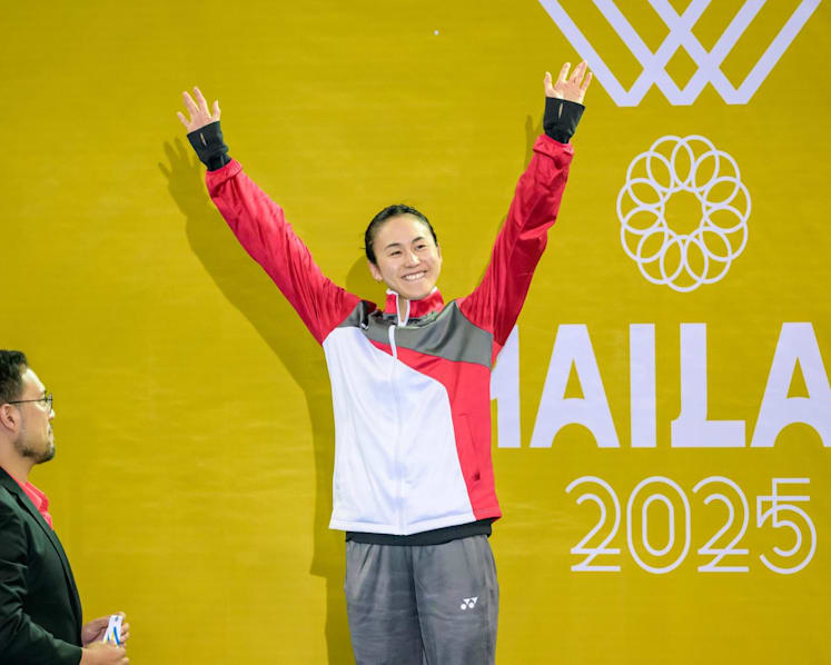 Quah Ting Wen becomes Singapore's most bemedalled SEA Games athlete, surpasses Joscelin Yeo's 62 medal record