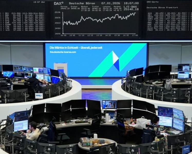 Stocks mixed, yields rise ahead of US jobs data; defense shares climb