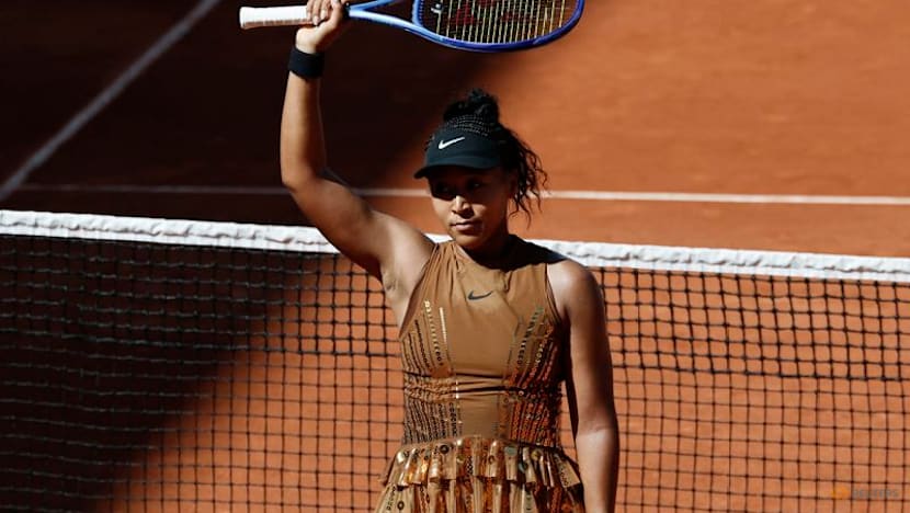 Sabalenka, Osaka bring style to Paris but Medvedev comes undone