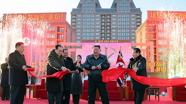 朝鲜达成在平壤建造5万户住房目标