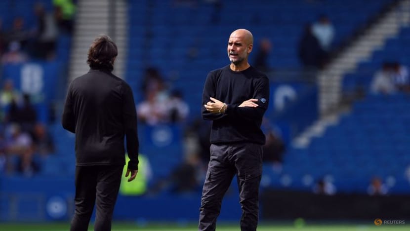 Guardiola rues momentum shift in Man City’s loss at Brighton Guardiola rues momentum shift in Man City’s loss at Brighton