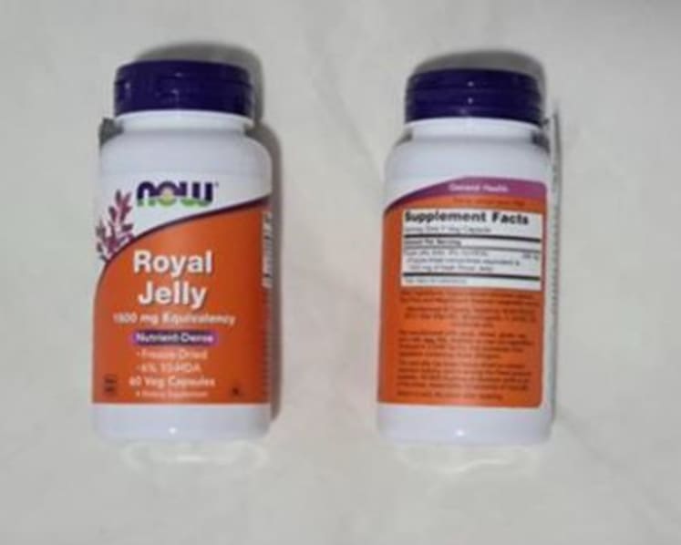 Batches of Now Foods’ royal jelly capsules recalled over presence of banned antibiotic