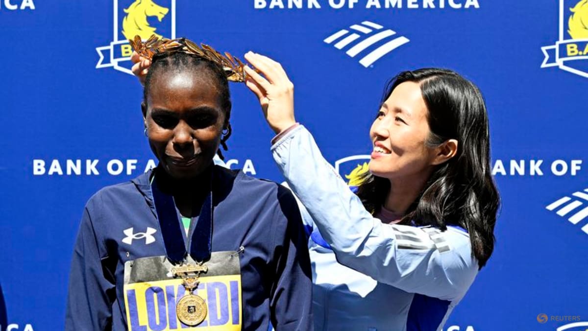 Lokedi aims to repeat Boston Marathon win after record-breaking run