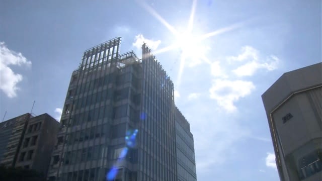 日本热浪持续 关东和东海日间最高温或飙破40度