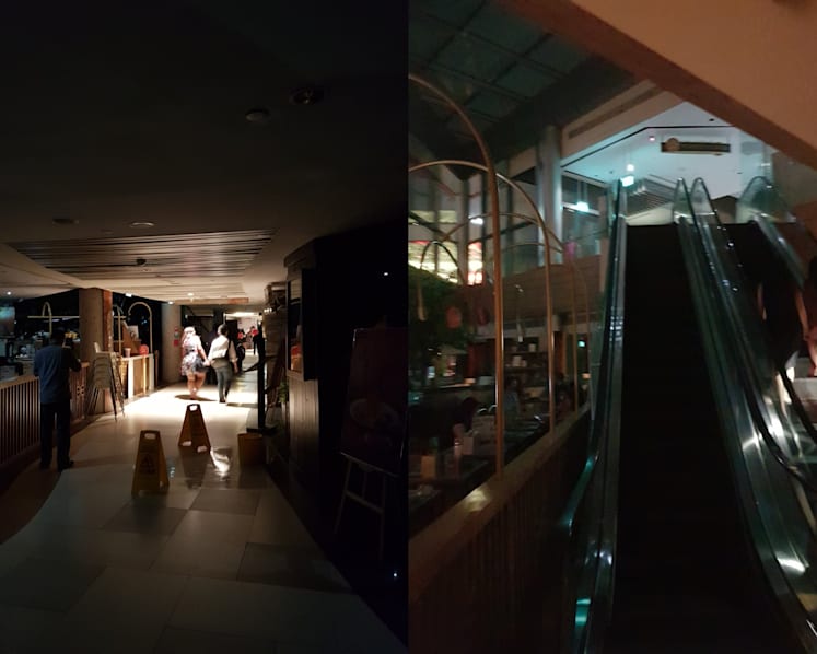Raffles City plunged into darkness due to ‘partial blackout’