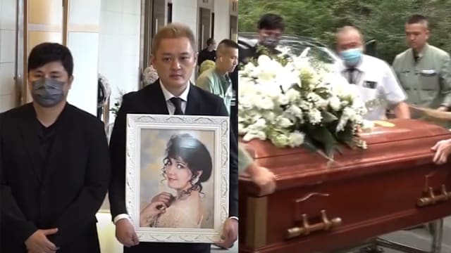 施明出殡火化，双胞胎儿子反目全程零交流
