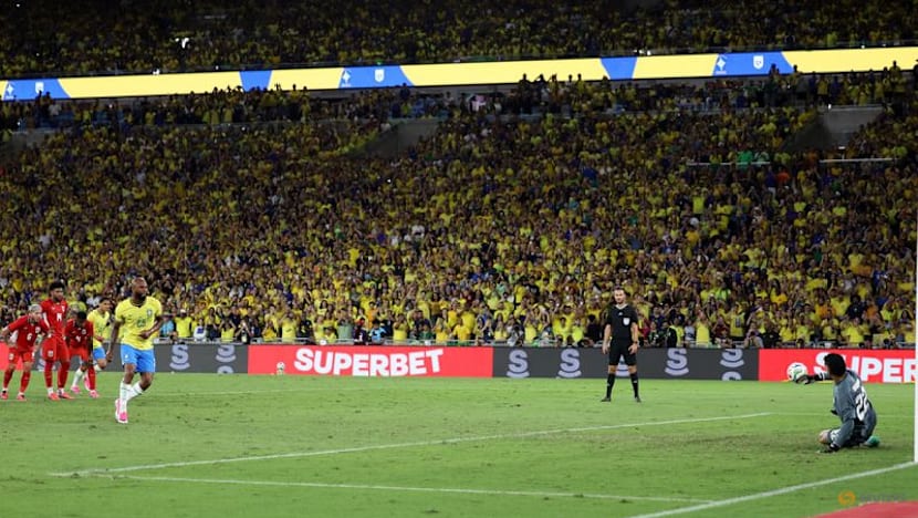 Vinicius brings Maracana curtain-raiser to life as Brazil rout Panama 6-2