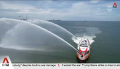 SCDF launches latest marine vessel to handle major incidents in Singapore’s waters 