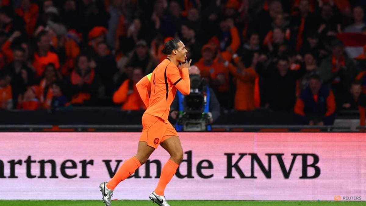 Dutch coach Koeman praises performance but Van Dijk wants more